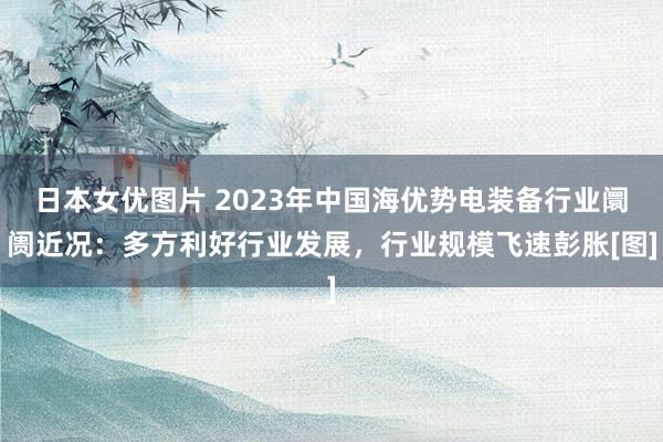 日本女优图片 2023年中国海优势电装备行业阛阓近况：多方利好行业发展，行业规模飞速彭胀[图]