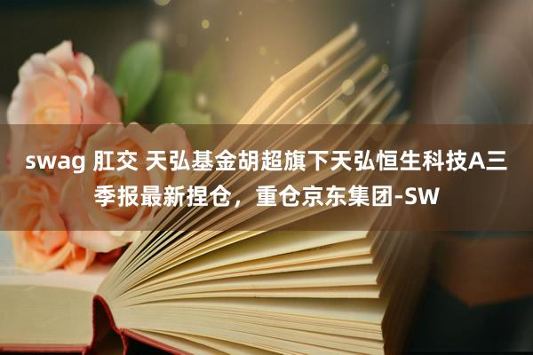 swag 肛交 天弘基金胡超旗下天弘恒生科技A三季报最新捏仓，重仓京东集团-SW