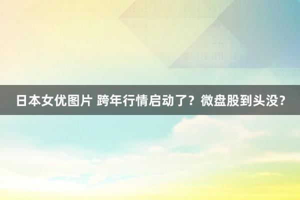 日本女优图片 跨年行情启动了？微盘股到头没？