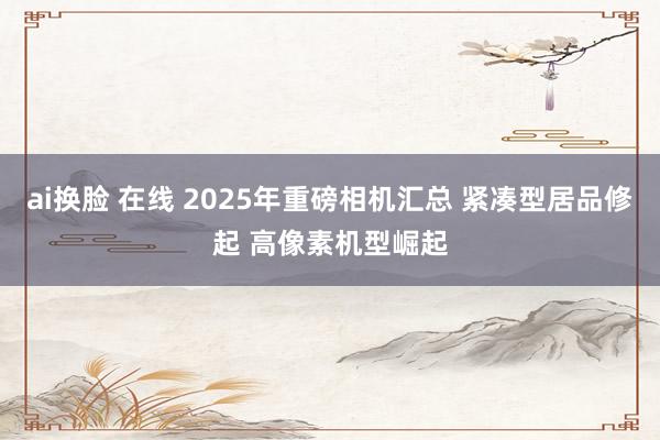 ai换脸 在线 2025年重磅相机汇总 紧凑型居品修起 高像素机型崛起