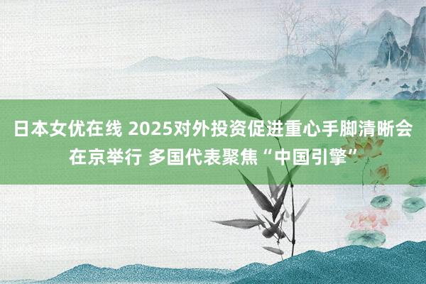 日本女优在线 2025对外投资促进重心手脚清晰会在京举行 多国代表聚焦“中国引擎”